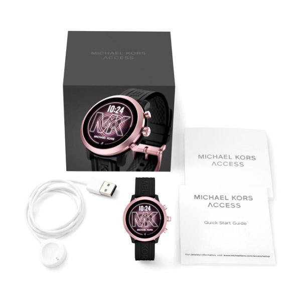 MICHEAL KORS スマートウォッチ MICHAEL KORS（マイケルコース） 時計 シリコン アクセス MKGO ピンク