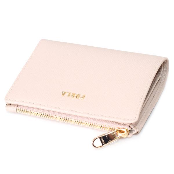FURLA（フルラ） 財布 レザー クラシック ロゴ コンパクト 二つ折り