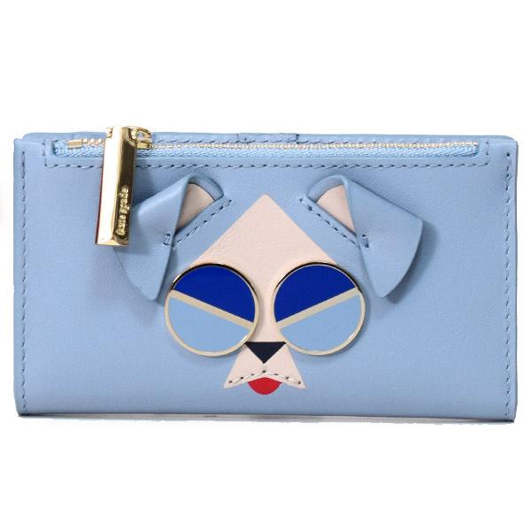 ケイトスペード 財布 Katespade レザー スペーダマルズ モッド ドッグ 犬 スモール スリム バイフォールド 二つ折り コンパクト 財布 ホライズンブルー Pwru7187 Pwru7187 ブランド専門店 アウトレット365 通販 Yahoo ショッピング