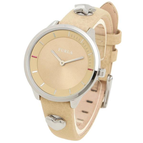 FURLA フルラ 時計 レザー ピン クリスタル スタッズ ハート 星 蝶 
