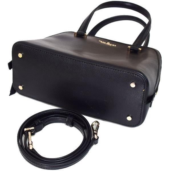 ケイトスペード バッグ katespade レザー パターソン ドライブ スモール ドーム サッチェル 2WAY ショルダー ハンドバッグ ブラック WKRU6058 kate spade NEW YORK（ケイト・スペード ニューヨーク） ケイト