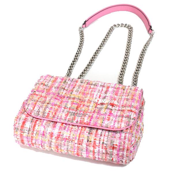 Kate Spade ツイード　ショルダーバッグ　ピンク kate spade ケイトスペイド ツイードチェック柄ショルダーバッグ