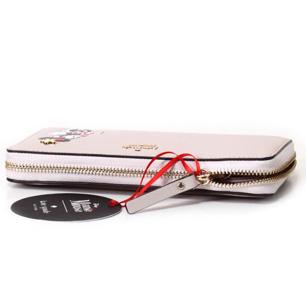 【新品・未使用】ミニーコラボ Kate spade ケイトスペード 長財布 Amazon | [ケイトスペード] 財布 レディース 長財布 レザー ディズニー