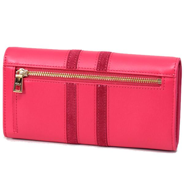 FURLA（フルラ） 長財布 レザー スエード シレーナ アーチロゴ メタル