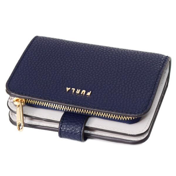 FURLA（フルラ） 財布 レザー コンパクト S ロゴ ウォレット 二つ折り