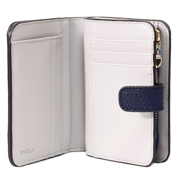 FURLA（フルラ） 財布 レザー コンパクト S ロゴ ウォレット 二つ折り