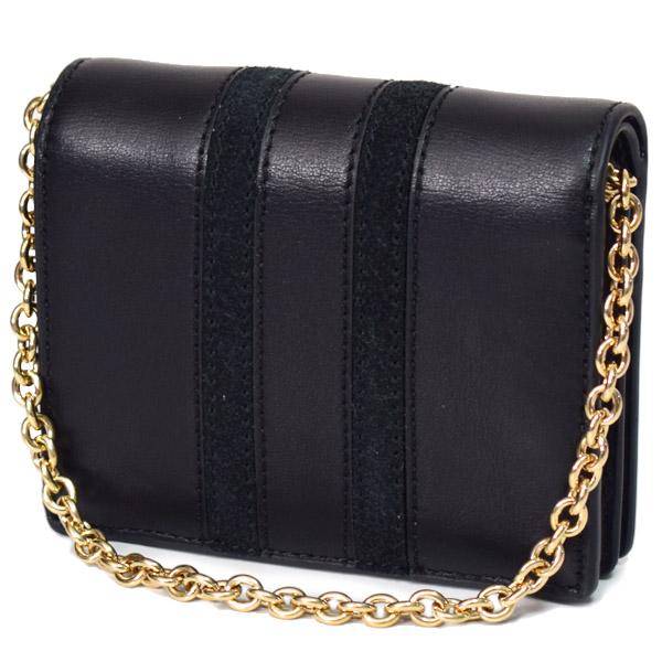 FURLA（フルラ） 財布 レザー スエード シレーナ フラップ チェーン