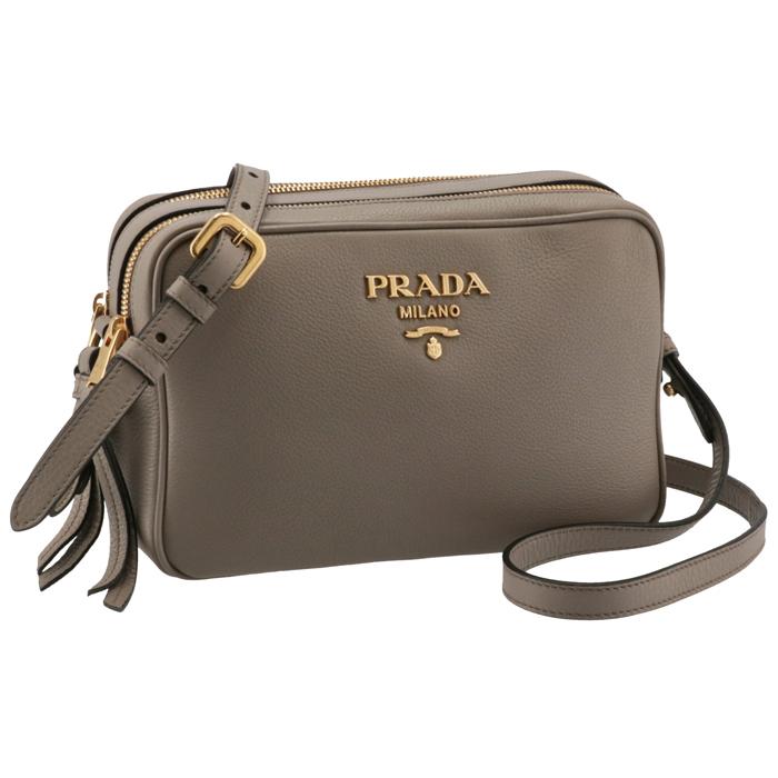 プラダ PRADA レザー ショルダーバッグ レディース クロスボディバッグ