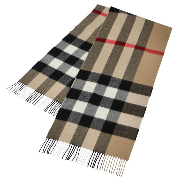 バーバリー BURBERRY マフラー カシミアスカーフ ストール メガ  