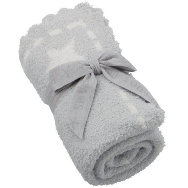 【訳あり】ベアフット ドリームス BAREFOOT DREAMS ベビーブランケット Scalloped Receiving Blanket