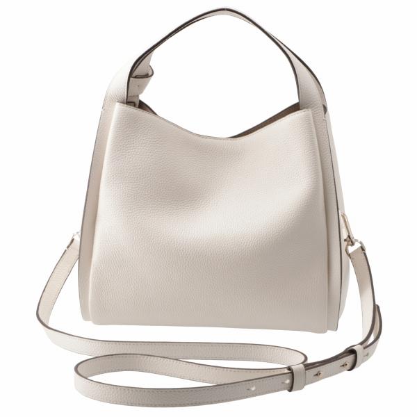 【訳あり】ケイトスペード KATE SPADE トートバッグ ノット KNOTT ミディアム クロスボディバッグ アイボリー系 K6552 0018 250 KNOTT KATE ノット ミディアム クロスボディバッグ