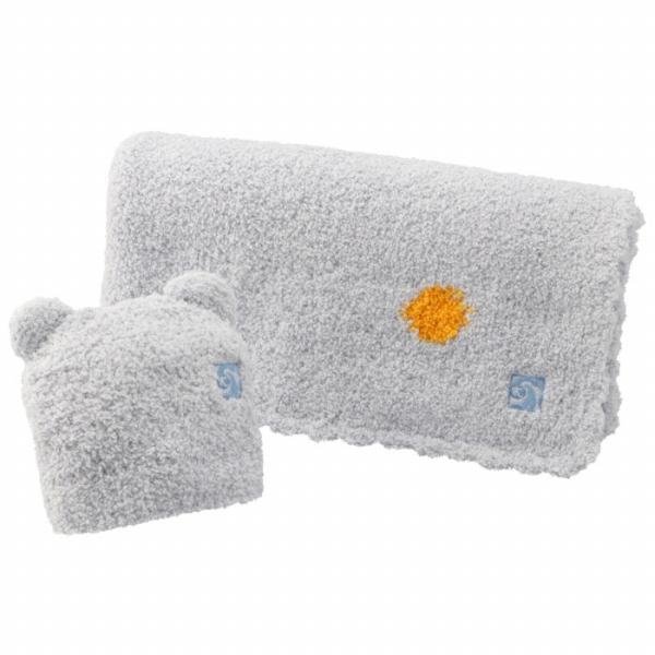 【訳あり】カシウェア KASHWERE ベビーブランケット キャップ セット 出産祝い ひざ掛け おくるみ BBCHBCP01 0001