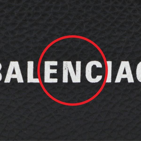 【訳あり】バレンシアガ BALENCIAGA 三つ折り ミニ財布 ロゴ ミニウォレット 593813 1IZIM 1090｜outleta｜04