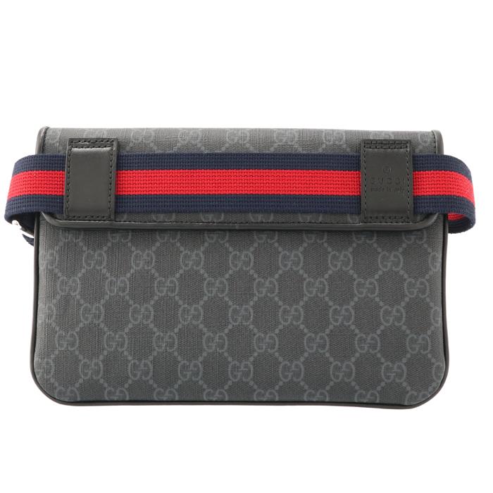 訳あり】グッチ GUCCI メンズ ベルトバッグ GGスプリーム ショルダー 