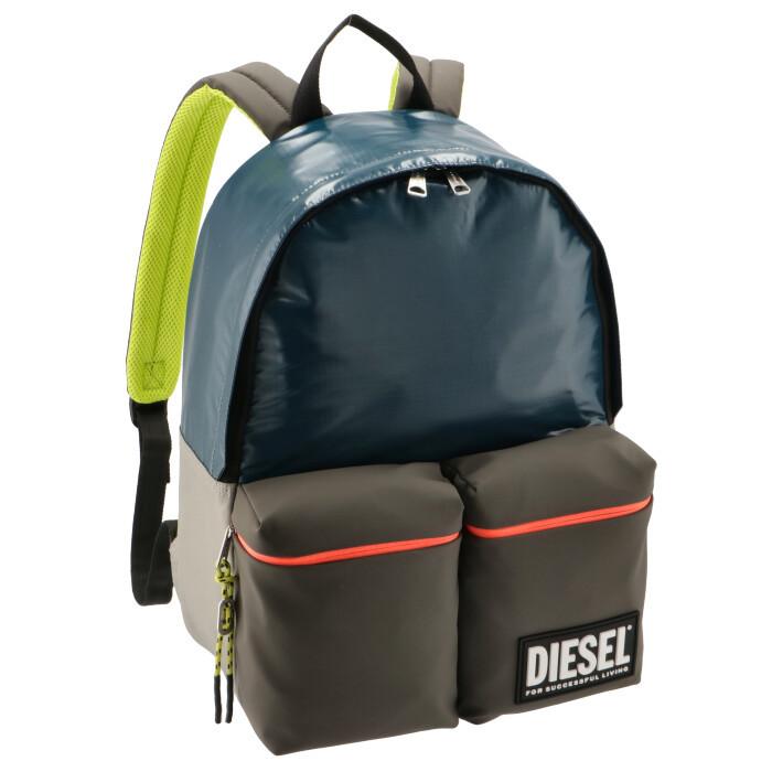 ディーゼル Diesel メンズ P4273 バックパック ブルー系 Backyo リュックサック ブルー系 マルチカラー アウトレット