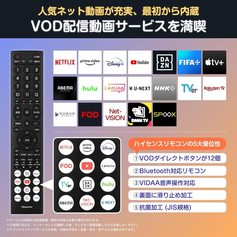 ハイセンス 【アウトレット商品】ハイセンステレビ 32V型 32E4N ハイセンス 【アウトレット商品】ハイセンステレビ 32V型 32E4N