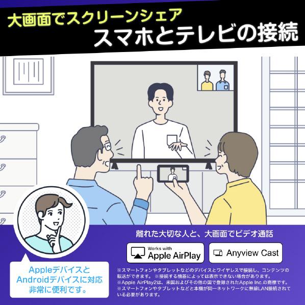 ハイセンス 【アウトレット商品】ハイセンステレビ43V型 43A68K