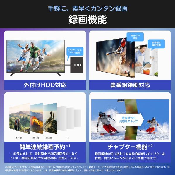【アウトレット商品】ハイセンステレビ 43V型 43A68Rの画像