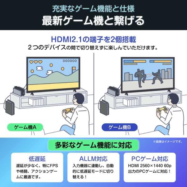 【アウトレット商品】ハイセンステレビ 43V型 43E6Nの画像