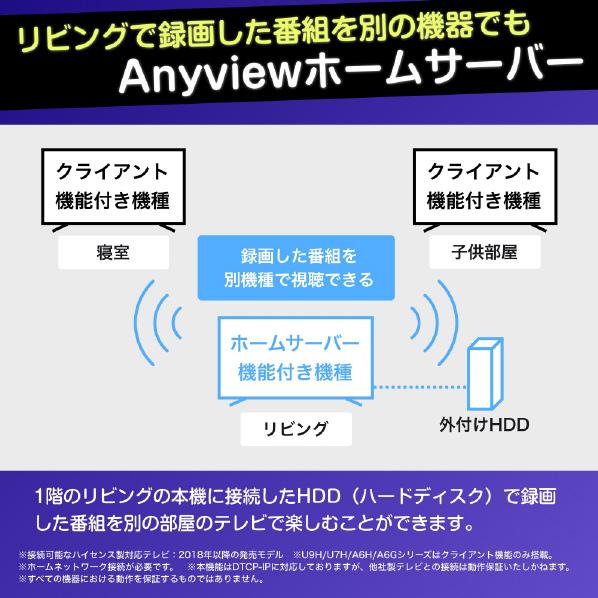 ハイセンス（HISENSE） 【アウトレット商品】ハイセンステレビ55V型