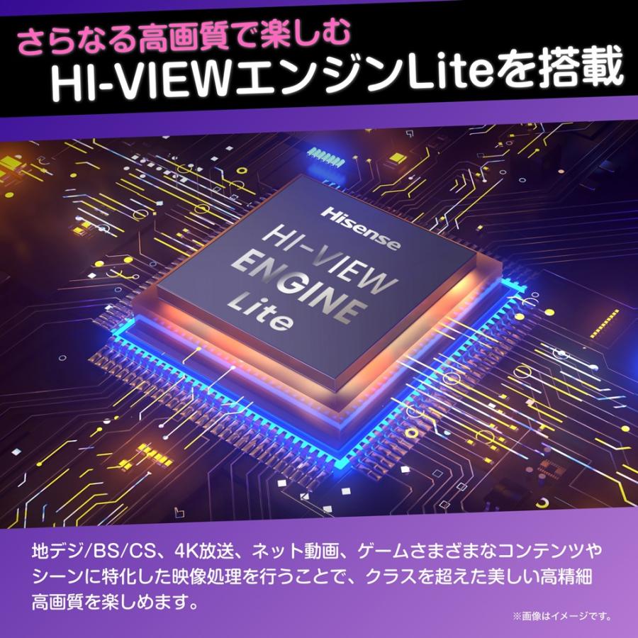 【アウトレット商品】ハイセンステレビ65V型 65E6K｜outletbcstore｜16