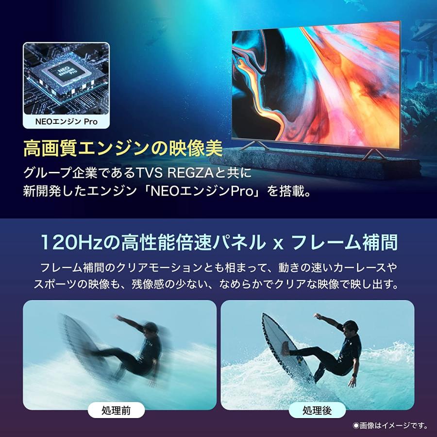 ハイセンス 【アウトレット商品】ハイセンステレビ65V型 65E7H ハイセンス 【アウトレット商品】ハイセンステレビ65V型 65E7H