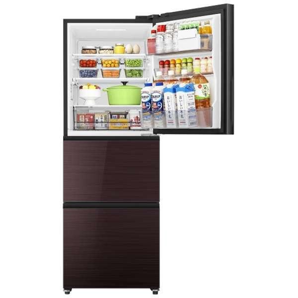 美品　Hisense 冷蔵庫 HR-G280HR 283L 2025年製 ハイセンス（HISENSE） 【メーカー再生品】ハイセンス冷蔵庫 283L HR