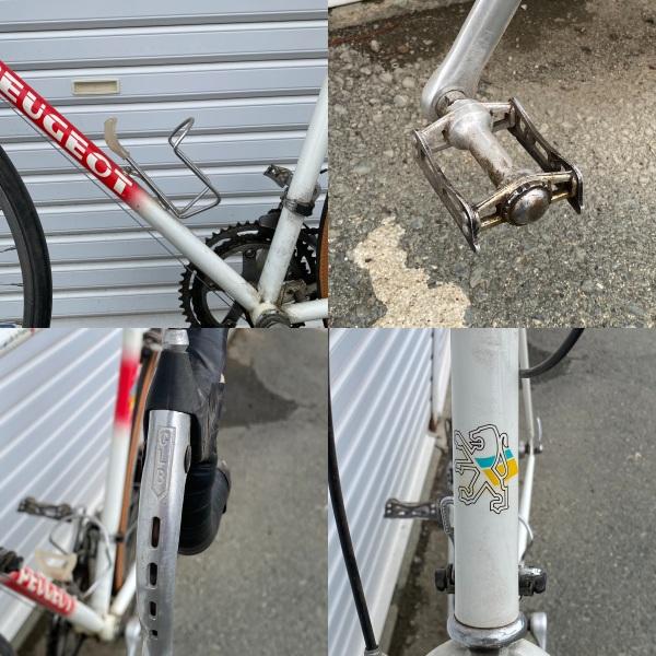 PEUGEOT 【輸入品】 ヴィンテージ自転車 ホワイト ロードバイク