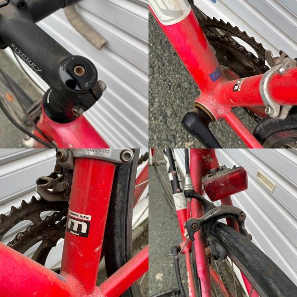 IDEAL 【輸入品】 ヴィンテージ自転車 レッド ロードバイク ドロップ