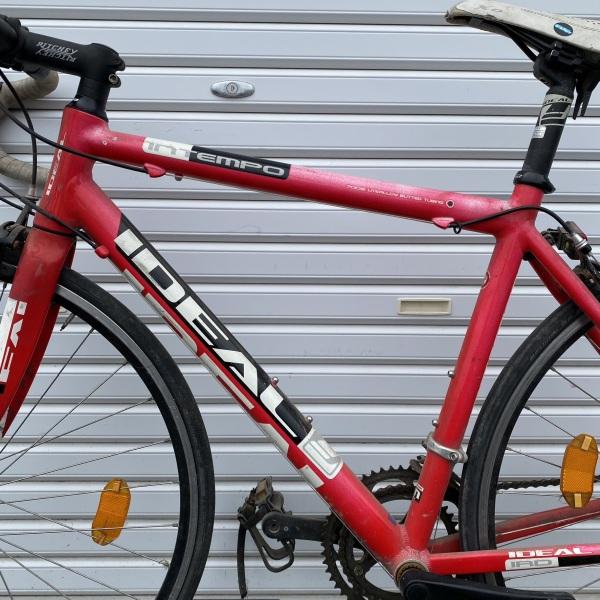 IDEAL 【輸入品】 ヴィンテージ自転車 レッド ロードバイク ドロップ