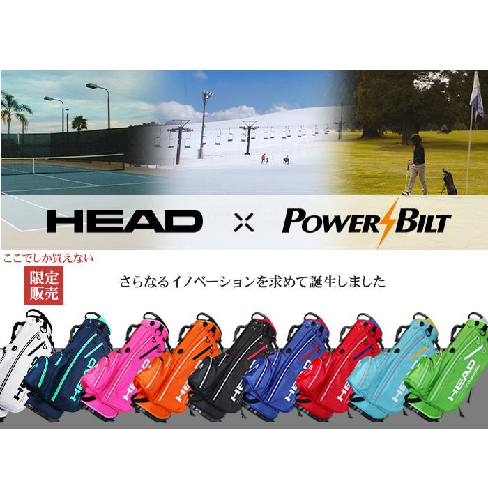 Power Bilt キャディバッグ 送料無料 キャディバッグ スタンド式 HEAD by POWERBILT 口枠5
