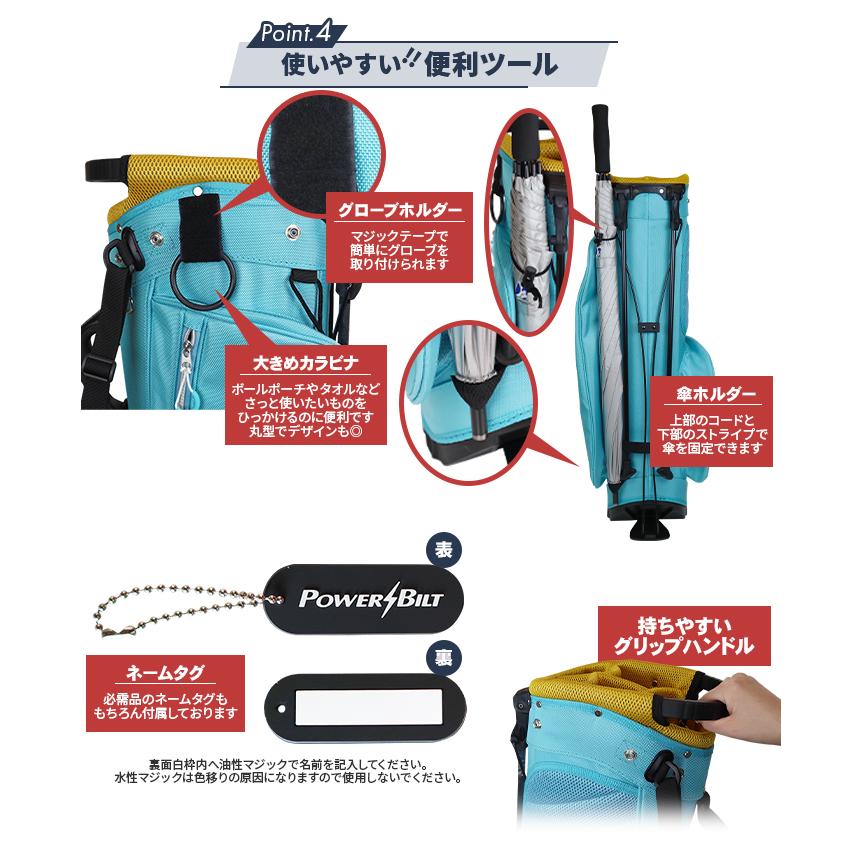 送料無料 キャディバッグ スタンド式 HEAD by POWERBILT 口枠5 送料無料 キャディバッグ スタンド式 HEAD by POWERBILT 口枠5