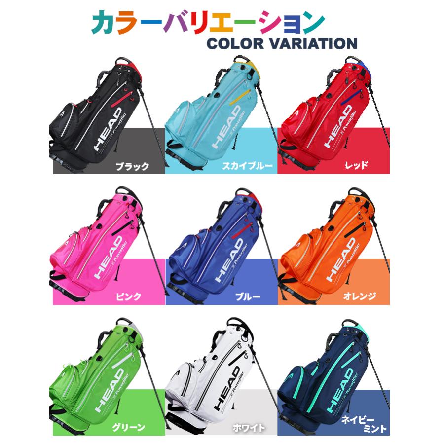 Power Bilt キャディバッグ 送料無料 キャディバッグ スタンド式 HEAD by POWERBILT 口枠5