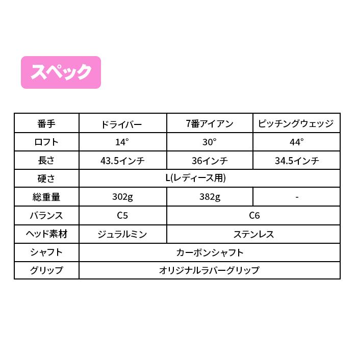 送料無料 レディース 練習場直行セット スターターセット 初心者