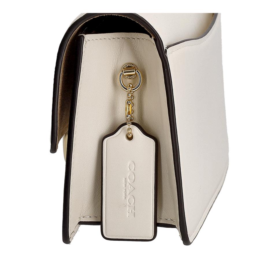 新品　未使用品COACH ホワイトレザー ボディバッグ COACH コーチ ショルダーバッグ バッグ レディース アウトレット