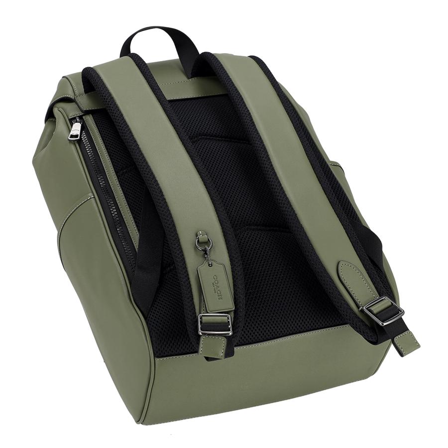 週末お値引き COACH オリーブグリーン レザー リュック 楽天市場