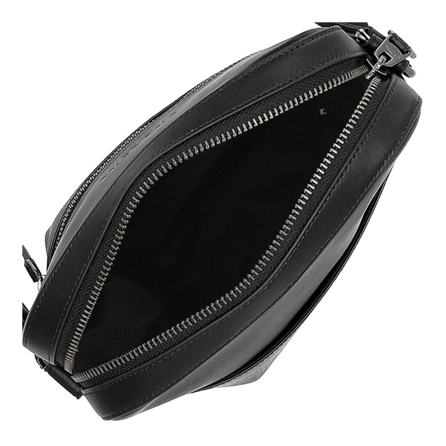 コーチ ショルダーバッグ 黒 ブラック グレー シグネチャー ロゴ 6098 COACH（コーチ） シグネチャー ロゴ 斜め掛け ショルダーバッグ 黒