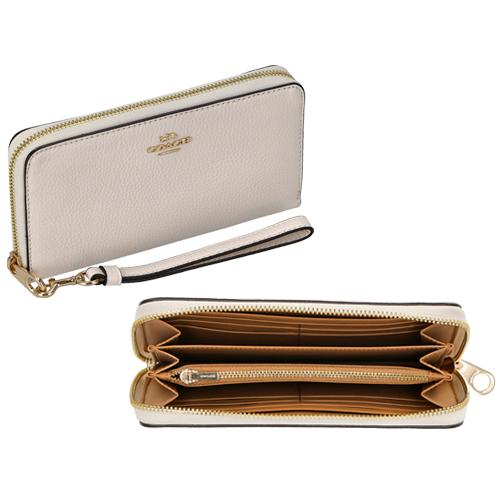 COACH（コーチ） 長財布 財布 ストラップ付き レディース アウトレット 