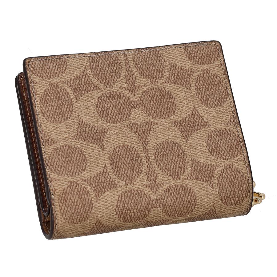 新品☆COACH (コーチ) 折り財布　ブラウン　シグネチャー レザー コーチ COACH 財布 （ブラウン） -waja bazar - 海外