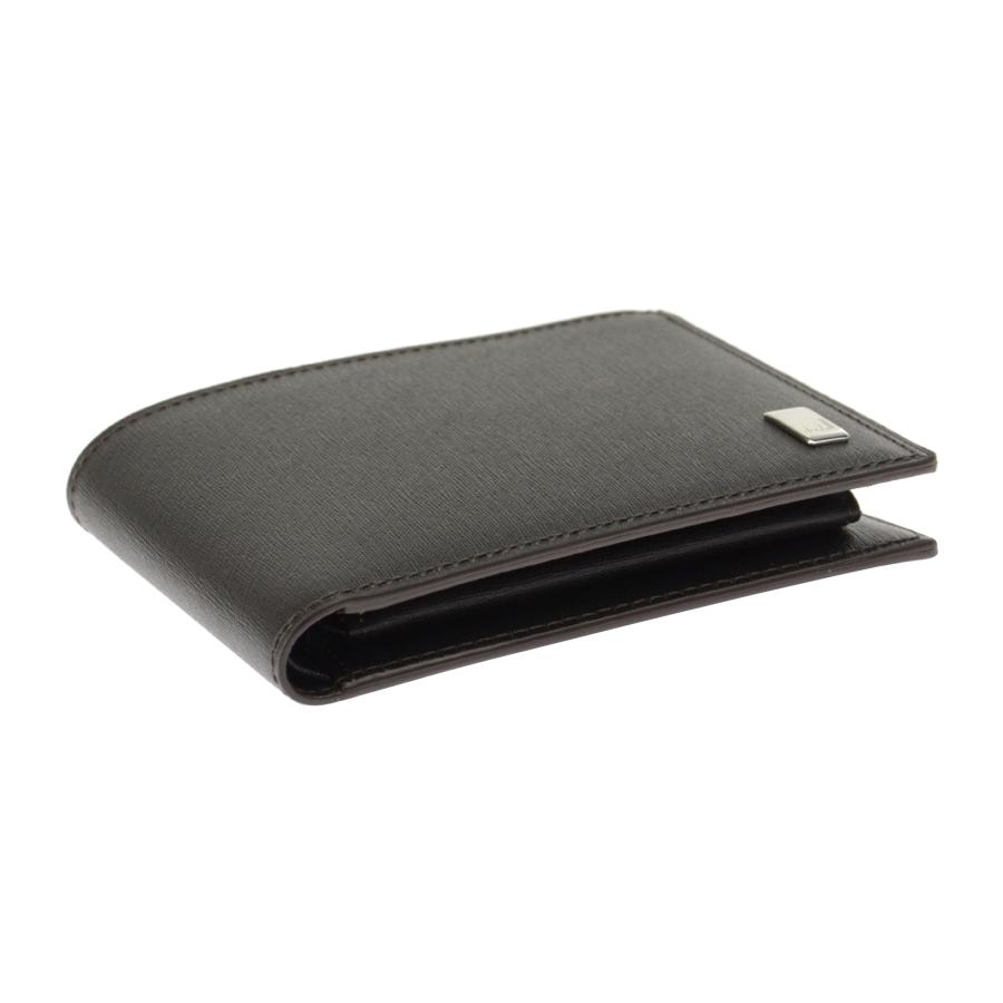 【新品同様】 dunhill ダンヒル ブラック 二つ折り財布 箱付き dunhill（ダンヒル） 二つ折り財布 財布 メンズ アウトレット ブラック