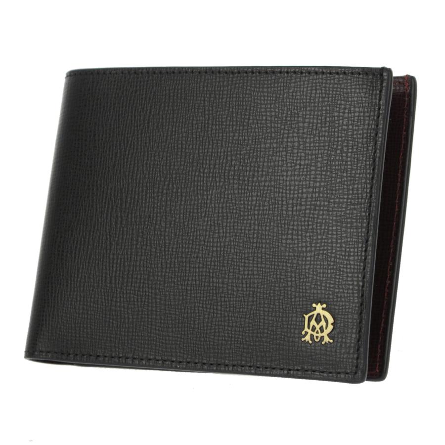 dunhill（ダンヒル） 二つ折り財布 財布 メンズ アウトレット ブラック 