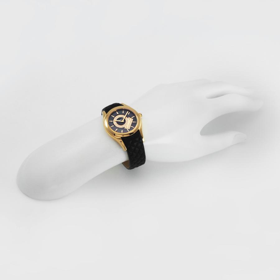 Ferragamo フェラガモ 腕時計 時計 32mm メンズ レディース アウトレット ゴールド ブラック クォーツ サファイアガラス 送料無料 FG4030014 LIRICA リリカの画像