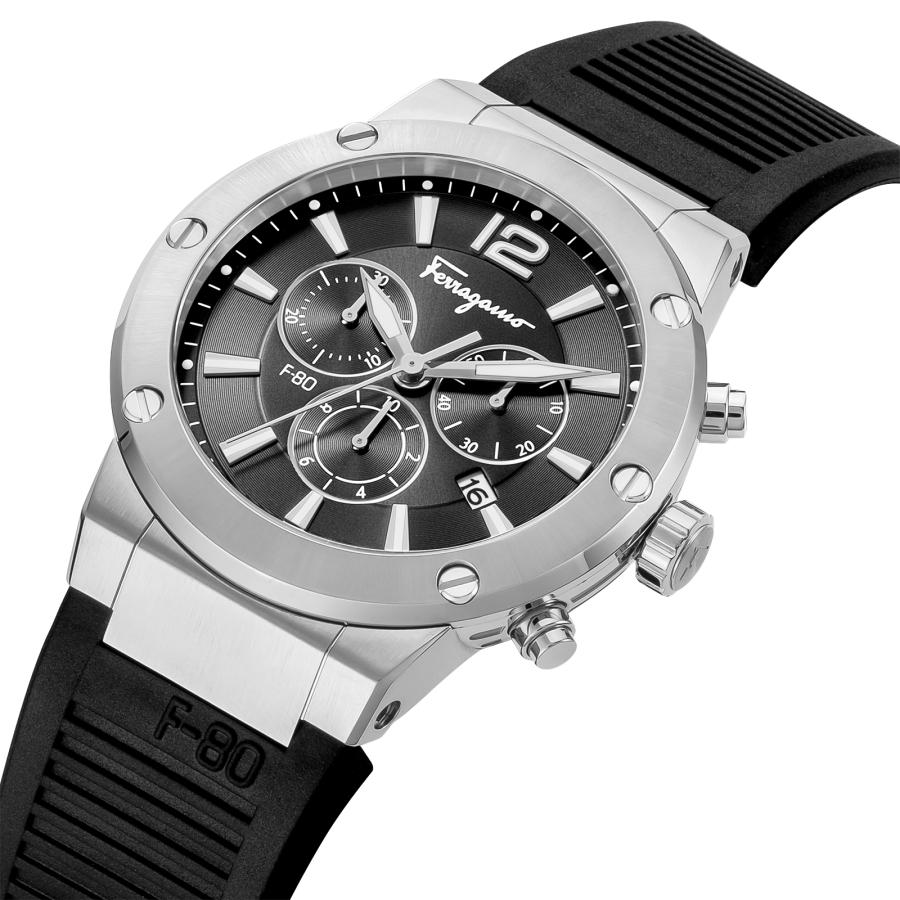 FERRAGAMO（フェラガモ） 腕時計 時計 クロノグラフ 44mm メンズ