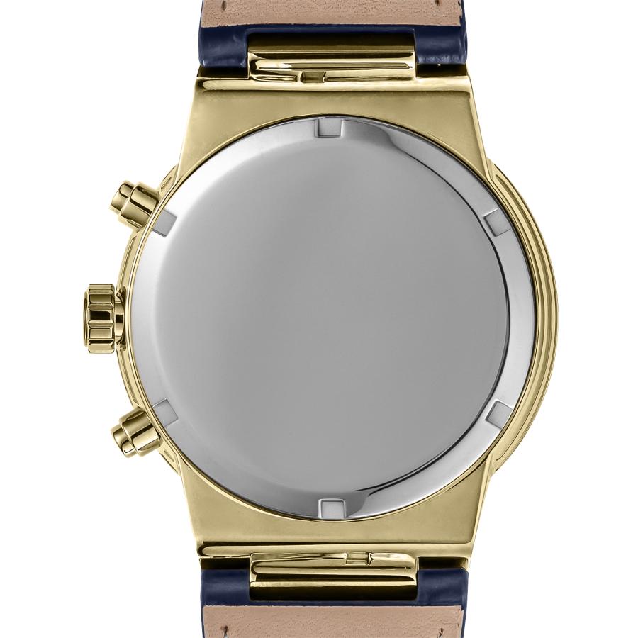 Ferragamo フェラガモ 腕時計 時計 クロノグラフ 44mm メンズ アウトレット ネイビー ブルー ゴールド クォーツ サファイアガラス 送料無料 SFEX00723 F-80の画像