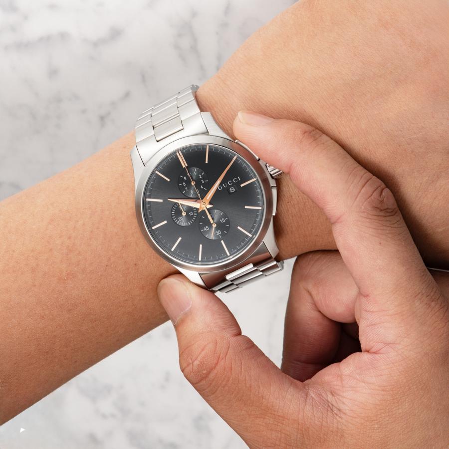 GUCCI（グッチ） 腕時計 時計 クロノグラフ 44mm メンズ アウトレット