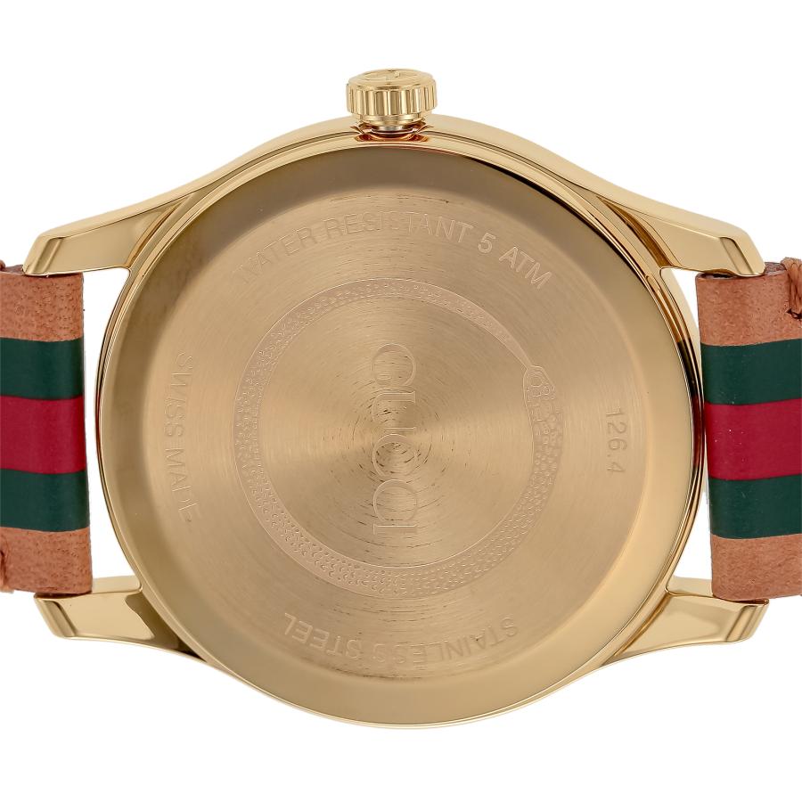 GUCCI グッチ 腕時計 時計 メンズ レディース 38mm アウトレット シェリーライン ブラウン クォーツ サファイアガラス YA1264077 Gタイムレスの画像