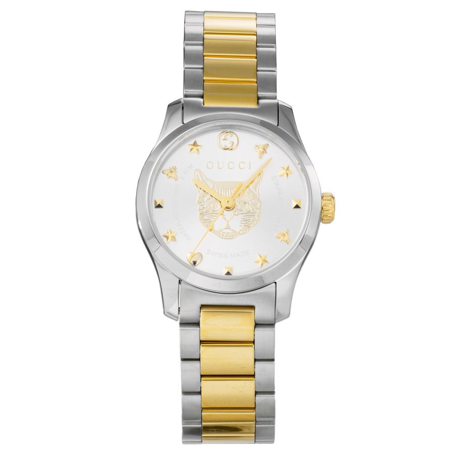 GUCCI 腕時計 レディース GUCCI グッチ 腕時計 レディースウォッチ シェル文字盤 リザードベルト