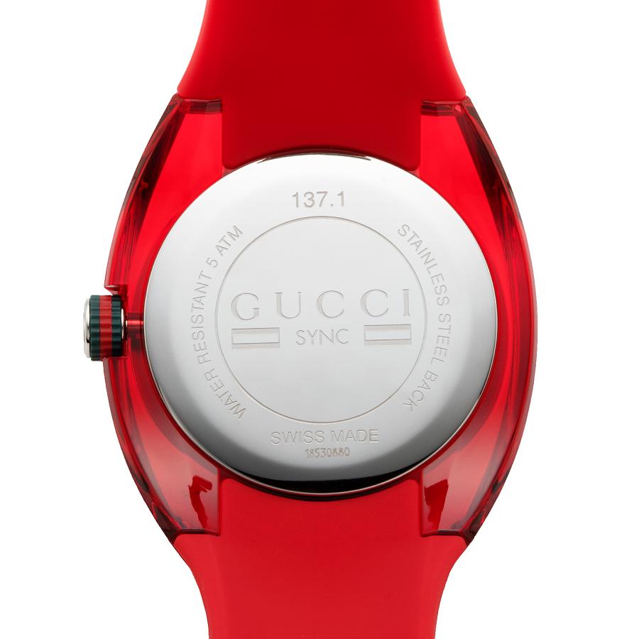 GUCCI（グッチ） 腕時計 時計 49mm メンズ アウトレット レッド 