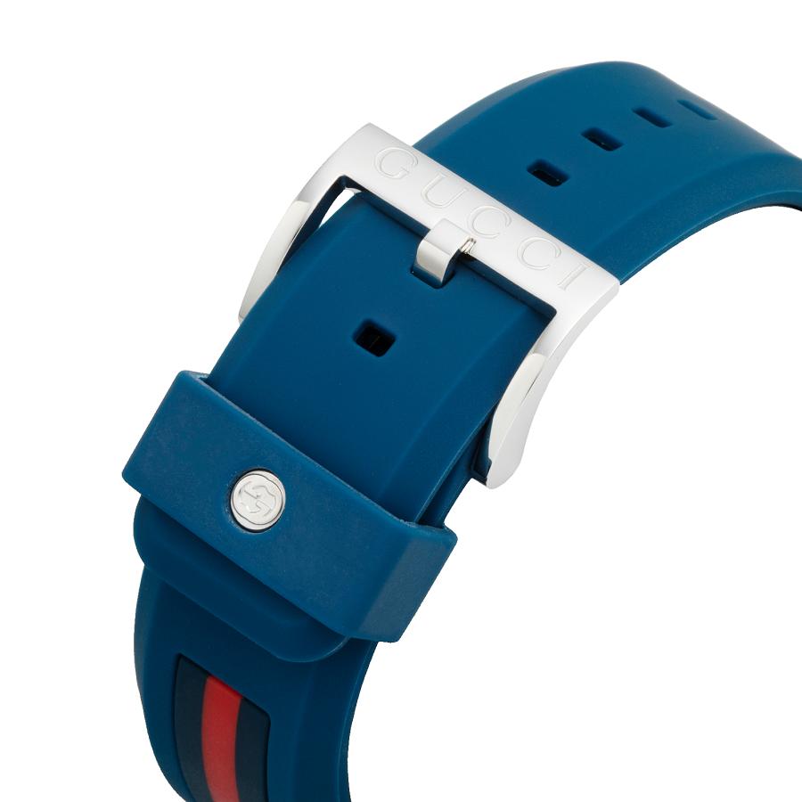 GUCCI グッチ 腕時計 時計 49mm メンズ アウトレット ブルー クォーツ サファイアガラス 送料無料 YA137104A SYNC シンクの画像