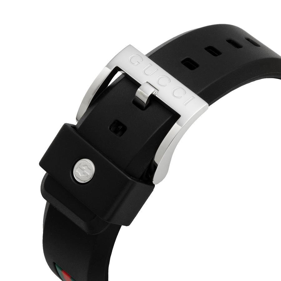 GUCCI グッチ 腕時計 時計 40mm メンズ アウトレット ブラック クォーツ サファイアガラス 送料無料 YA137301 SYNC シンクの画像
